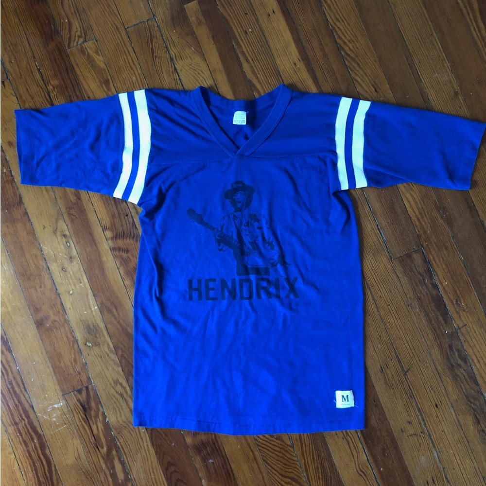1970s Jimi Hendrix Single Stitch Jersey (C) Licensed Roach '74 * Womens medium - Picture 3 of 16